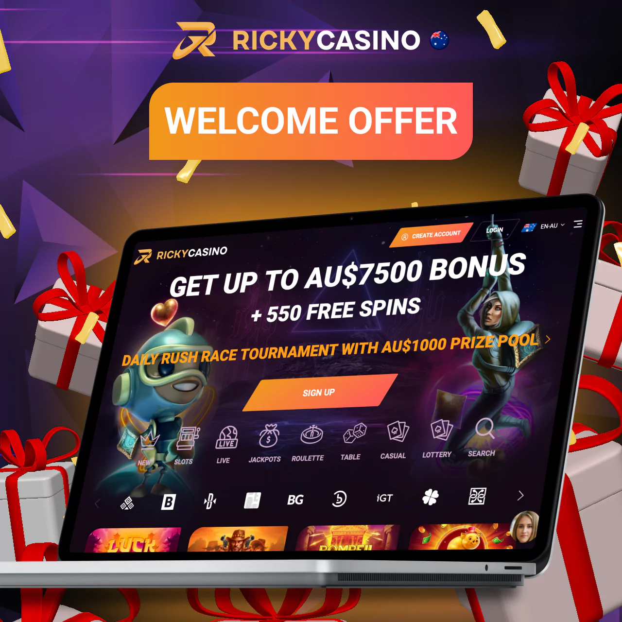 Get a welcome bonus from a bookmaker in Australia