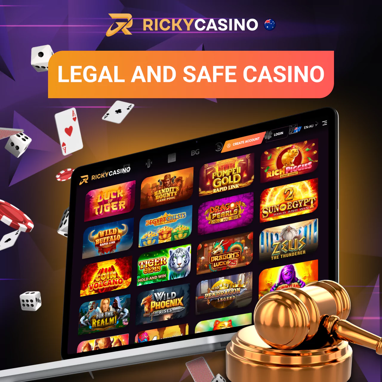 Legal online casino in Australia