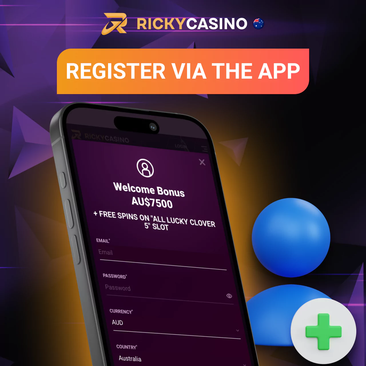 Registering an account on the bookmaker's casino platform