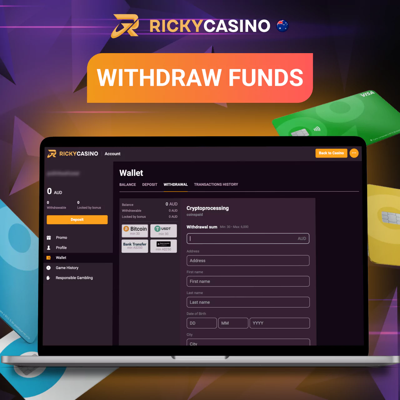 Withdrawal of bonus funds from the account on the bookmaker's platform